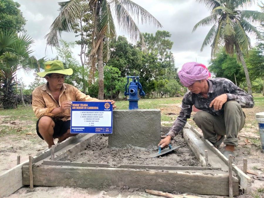 Water Pump and Solar Panel Installation
