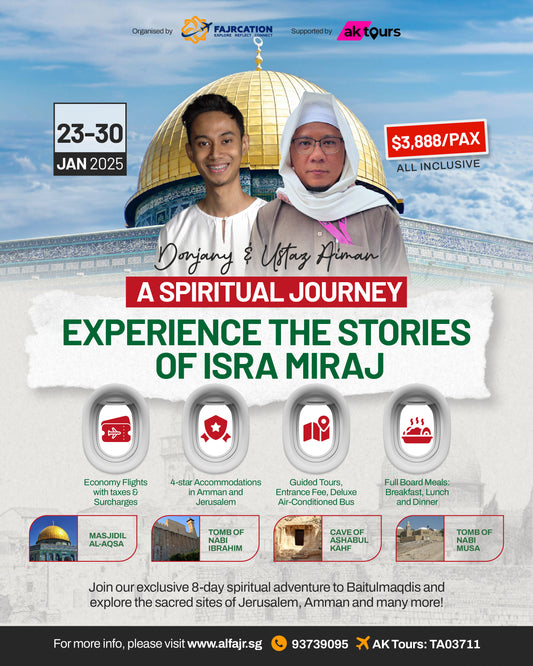 Trip to Aqsa, Experience the stories of Israk & Miraj