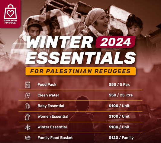 Winter Essentials For Palestinian Refugees