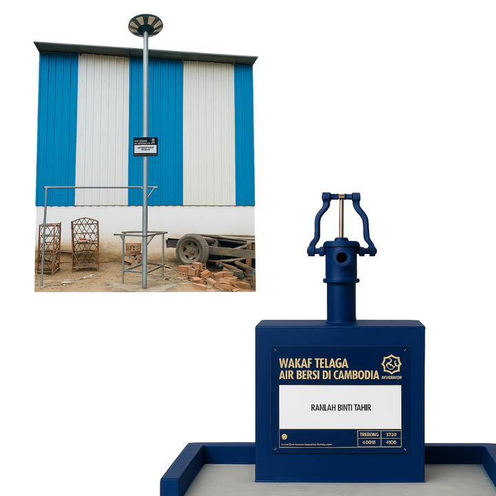 [Bundle365] Waqaf Water Pump and Solar Panel