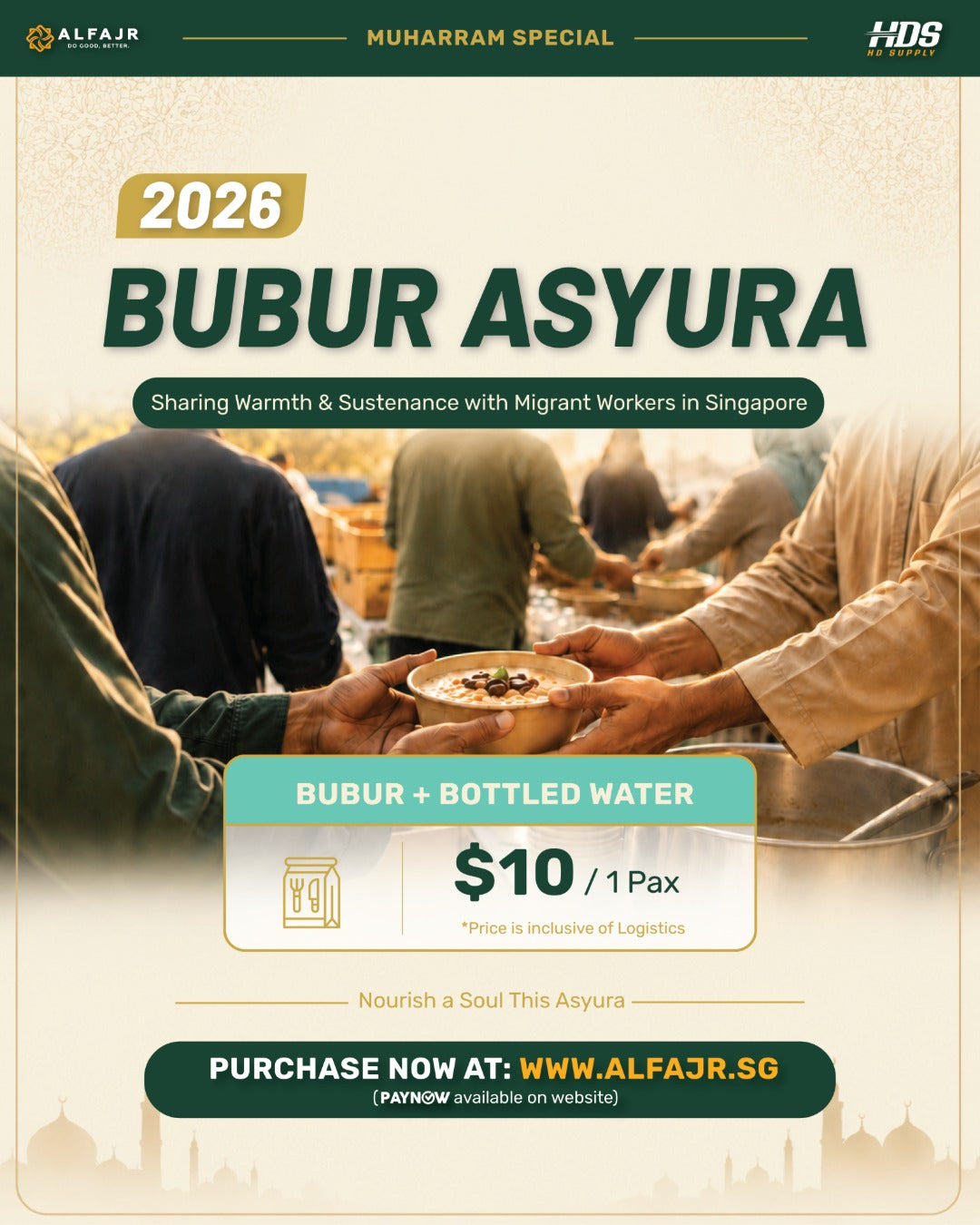 Bubur Asyura for Migrant Workers