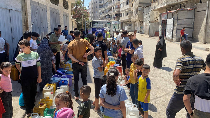 Clean water reaching the community